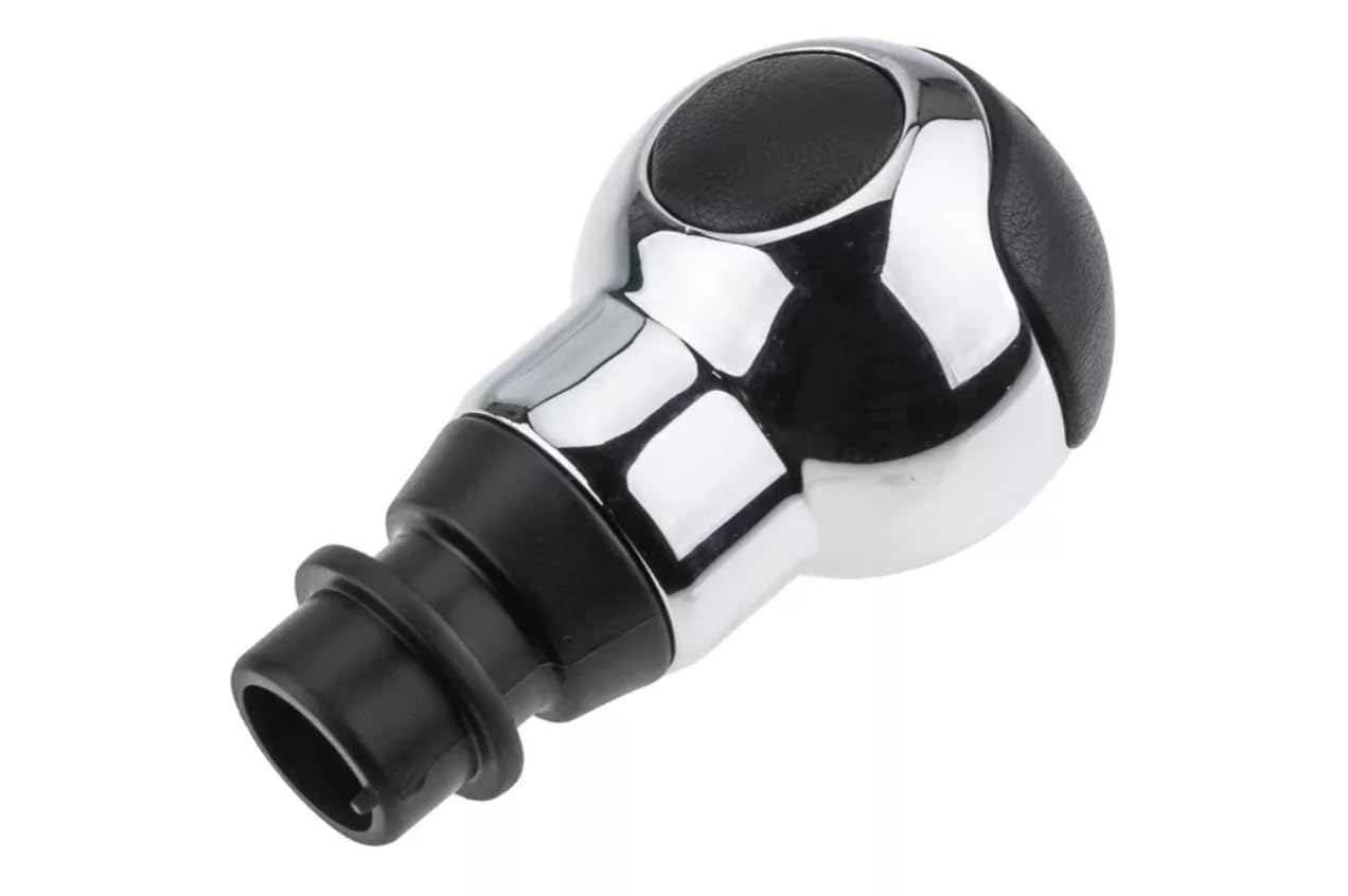 Pomello del cambio, compatibile con Citroen DS3, DS4, 6 marce, in metallo, cromato