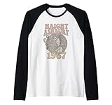 Photo Gallery haight ashbury 1967 camicia vintage hippie summer of love tee maglia con maniche raglan Photo Gallery haight ashbury 1967 camicia vintage hippie summer of love tee maglia con maniche raglan
