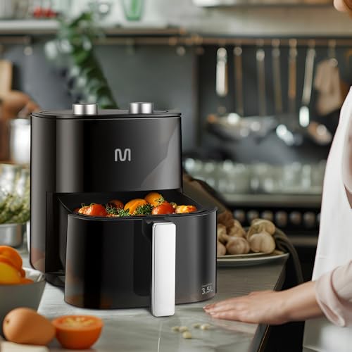 Fritadeira Elétrica sem óleo Air Fryer 3,5L 1350W 220V com Timer Sonoro Preto Multi – GO230