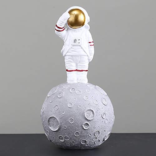 Astronaute planète statues ornement pour meuble salon et collection de cadeaux