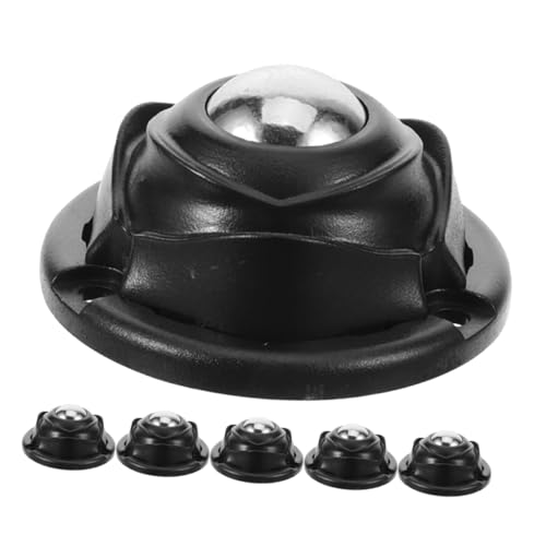 MUCKLILY 6pcs Self-Adhesive Caster Wheels Swivel Wheels for Furniture Appliances Easy Installation Heavy Load-Bearing Stylish Design No Drilling Required