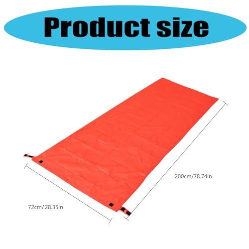 Sac de couchage camping chaud et compact pour randonnée extérieure