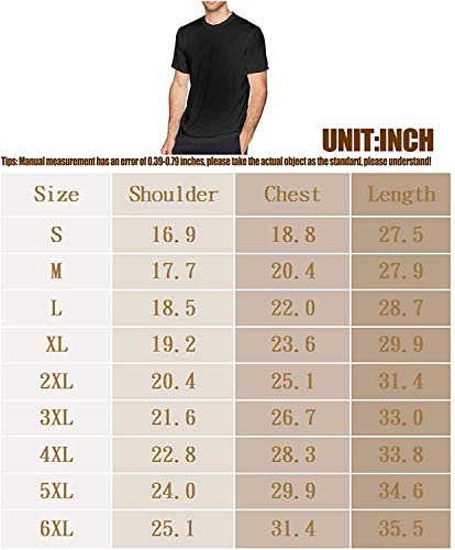 Yaxinduobao Camisetas Estampadas de lo Mejor del Mundo de cm Punk para Hombre