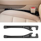 Car Seat Gap Filler 2 Pack, No Drop Seat Guard for Cars SUVs Trucks, Car Accessories Interior for Between Seat and Console, Prevent Stop Cellphone Wallet Keys Coins and Card from Dropping