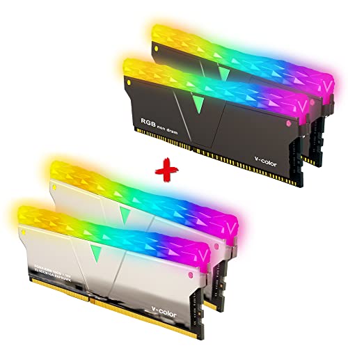 Amazon.co.jp: v-Color Prism Pro RGB SCC(2+2)キット 32GB (2x16GB