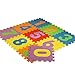 Cipliko Babyschaum-Spielmatte (10-teiliges Set),Ineinandergreifendes Bodenpuzzle für Kinder Bunte Eva-Fliesen | Baby-Spielmatten-Schaumstoff