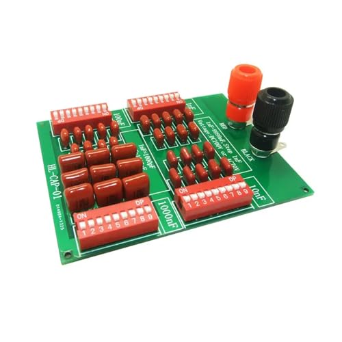 Placa de condensador programable DIN de 1 nF a 9999 nF para cuadros eléctricos 3