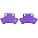 ECCPP Brake Pads for Pre-2000 Polaris Sportsman 400 500 335 Xplorer 300 400 500 Xpress Magnum 425 Trail Boss 250 TrailBlazer Big Boss Sport 400 Scrambler 400 500, FA159 Front and Rear Brake Pads Kits
