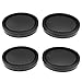 Produktbild YINETTECH 2 Sets Front Body Cap & Rear Lens Cap Cover Kit Kompatibel mit Sony Alpha E Mount A6600/A6500/A6400/A6300/A6100/A6000/A5100/A5000/A7R IV Digital Cap Amera