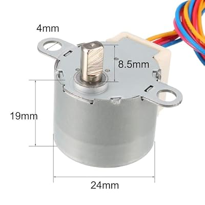 24BYJ48 DC 12V Motor Reduction Stepper Motor Micro Reducer Stepping Motors 4-Phase 5-Wire
