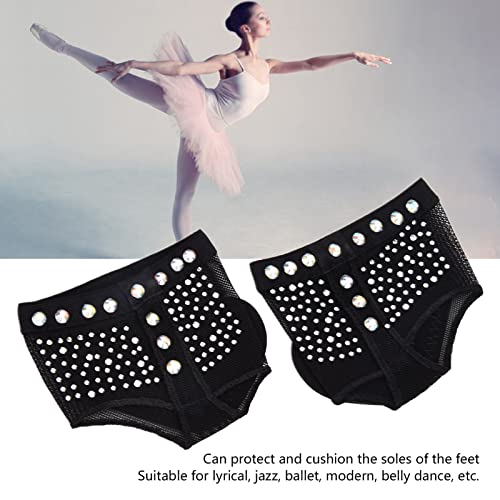 Sapatos de dança, sapatilhas de patas de dança preto prático fino acabamento requintado bonito opera