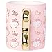 Silver Buffalo Sanrio Hello Kitty Pink and Gold Chrome Ceramic Mug with Bow 3D Sculpted Handle, 20 Ounces