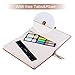 Keegood Dotted Bullet Journals Notebook,Hardcover Executive Writing Notebooks with Pocket,8.5*5.8 Inch A5 Cork Journal 192 Pages Thick Paper with Pen Loop for Office School Suppliers