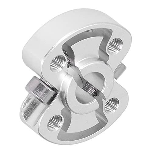 Fafeicy Klemmring, Klemmring Aluminiumlegierung Rundes Universalloch Hochgeschwindigkeits-Wellenklemme 8 Mm Mittellöcher Wellenklemme Wellenbundbohrung, Aufklemmbar