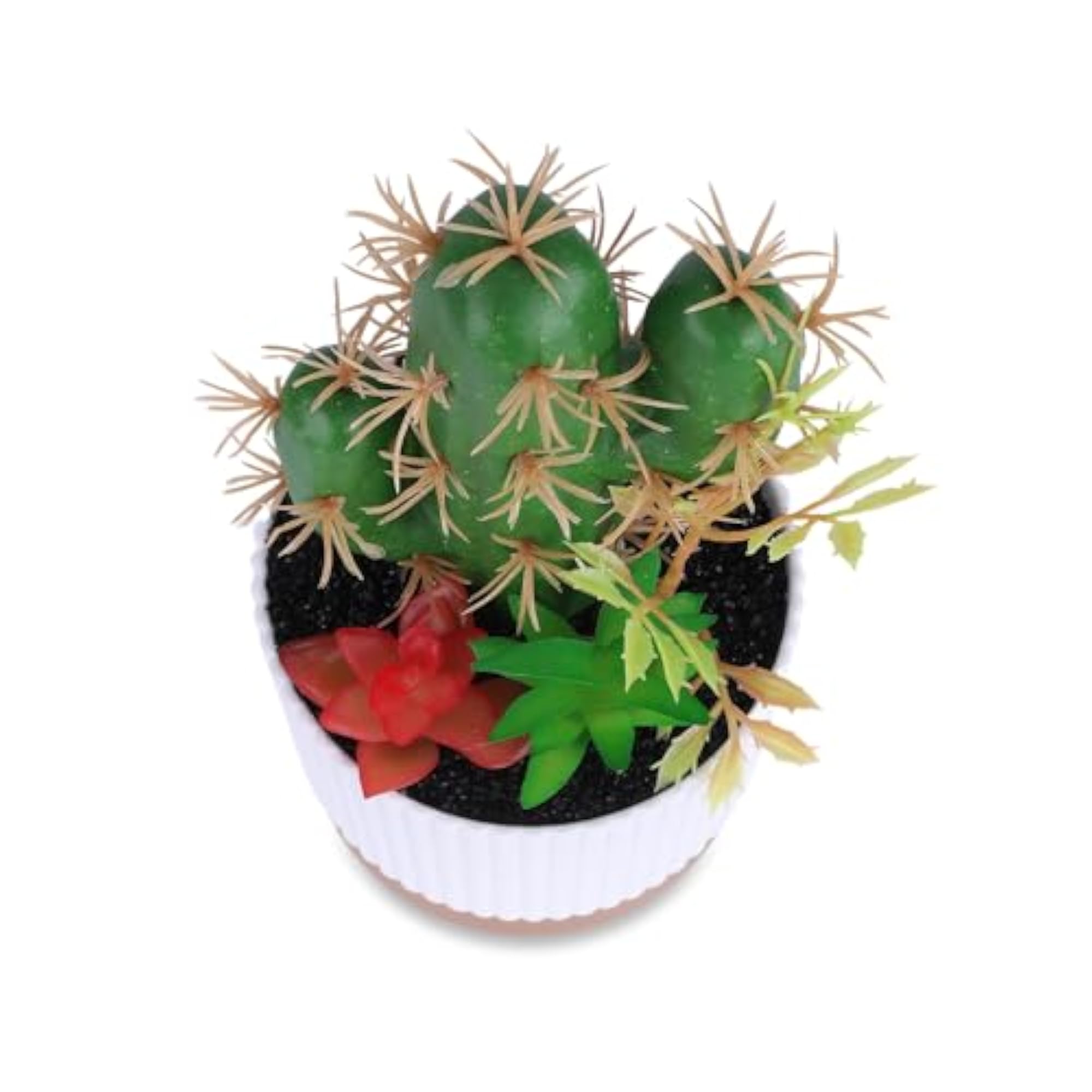 Natural Looking Indoor Fake Plants with Pot for Home Decor