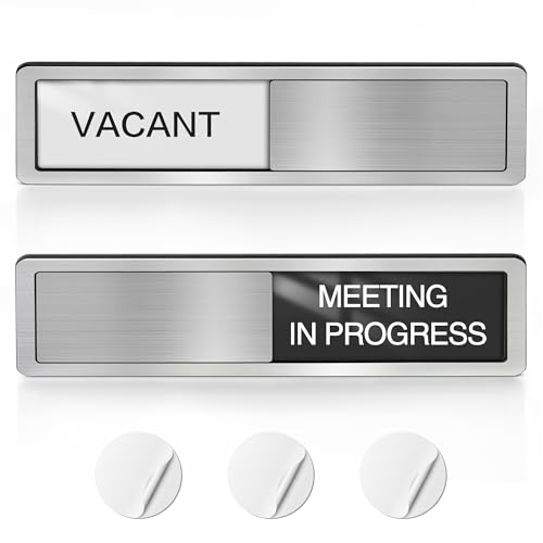 EliteSign Meeting in Progress Sign, Magnetic Office...