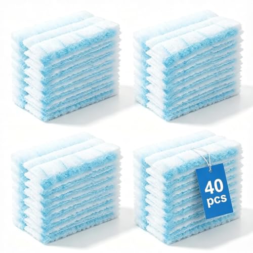 Image of Dusters Refills Compatible with Swiffer 40 Count Duster Kit with Handle
