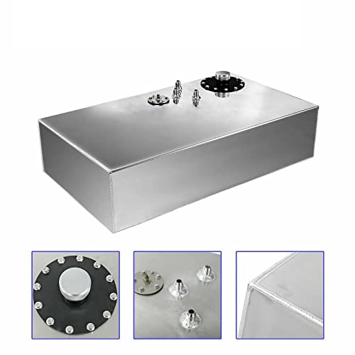 17 Gallon Fuel Cell Gas Tank 65L Universal Aluminum