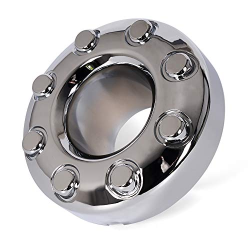 2005-2018 Compatible for Ford F-350 F350 Super Duty Dually Front 4X4 Open Chrome Wheel Center Hub Cap Replaces One Pcs