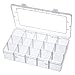 Produktbild GARLIC PRESS 15 Fächern Plastik Aufbewahrungsbox Schmuckschatullen Sortimentsboxen Sortimentskasten Organizer für Diamant Malerei Zubehör, Strass, Nail Art und Perlen
