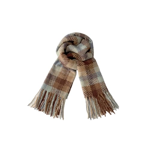 Scarf for Women Plaid Scarf Bulk Cashmere Feel Warm Soft Winter Scarves Lightweight Shawl Wraps2