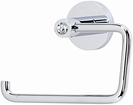 Alno C8366-PC Contemporary I Crystal Modern Tissue Holder, Polished Chrome