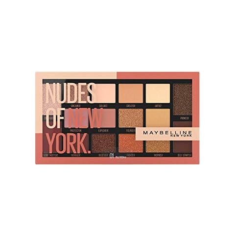Maybelline New York Paleta De Sombras De Ojos S Of New York De 6 Tonos, Nude Cover