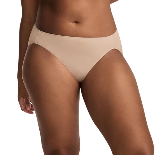 Jockey Women's Underwear No Panty Line Promise Tactel Hi Cut, Light, 8