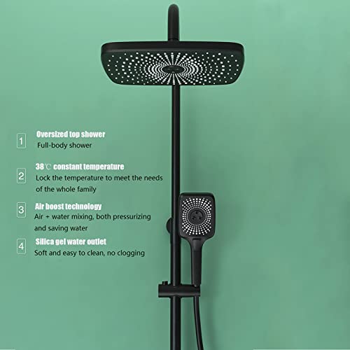 Robinet de douche de fonction triple pour un bain relaxant en cascade - 3