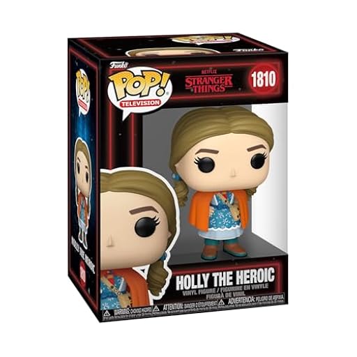 Funko Pop! Television: Stranger Things Season 5 - Holly The Heroic - Figura de Vinilo Coleccionable - Idea de Regalo - Mercancía Oficial - Juguetes para niños y Adultos | Ya disponible en tu tienda friki favorita! En mundofriki.es!