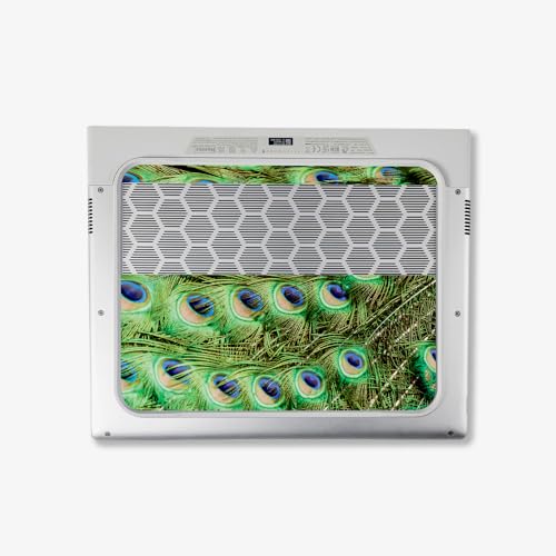 Image of MightySkins Skin Compatible with Alienware X14 R2 (2023) Full Wrap Kit - Peacock Pattern | Protective, Durable, and Unique Vinyl Decal wrap Cover | Easy to Apply & Change Styles | Made in The USA