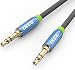 [Ultra-Slim] iXCC 4 Feet Male to Male 3.5mm Universal Aux Audio Stereo Cable Cord for Car and All 3.5mm-Enabled Devices, Apple, Samsung, Android, Windows and MP3 Player
