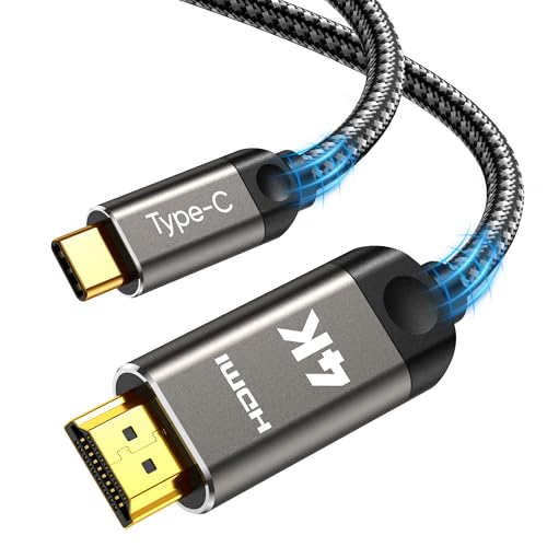 Southlight Câble USB C vers HDMI 2m,câble USB type C vers HDMI 4K UHD (compatible Thunderbolt 3)...