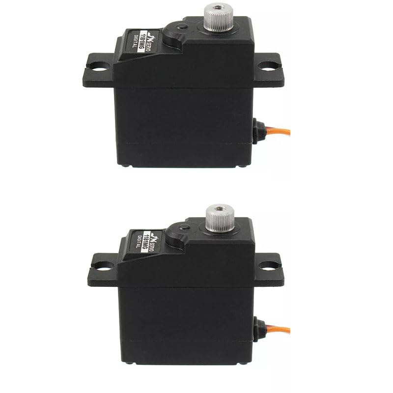 JX Servo PDI-1181MG 18g 3.5KG Digital Servo Metal Gear for WLtoys 144001 WPL RC Car B1/16 B24 C14 C24 Helicopter Airplane (2pcs PDI-1181MG)