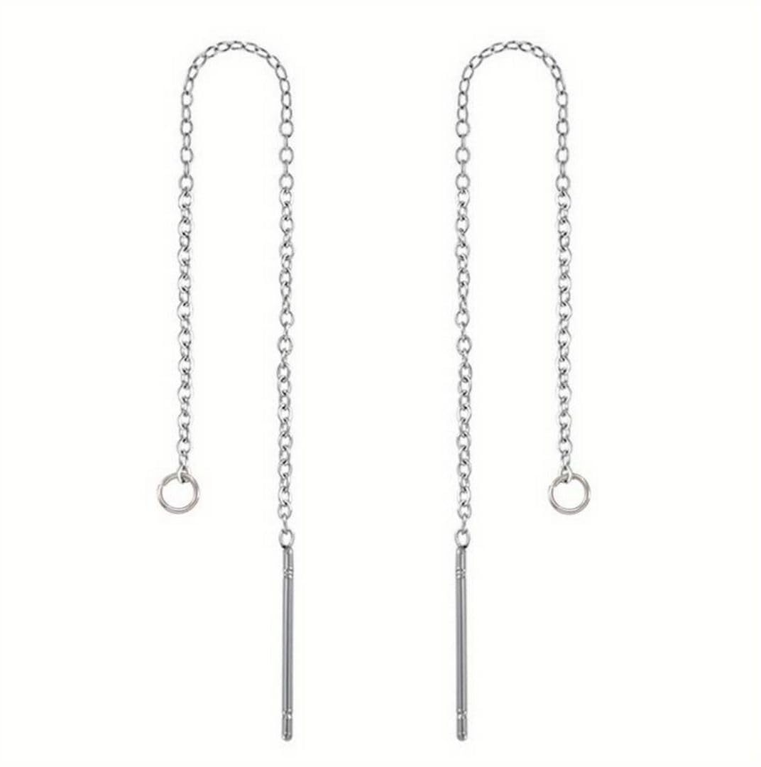 Pendientes de acero quirúrgico con borla de 5 cm perfectos para lucir un estilo boho moderno