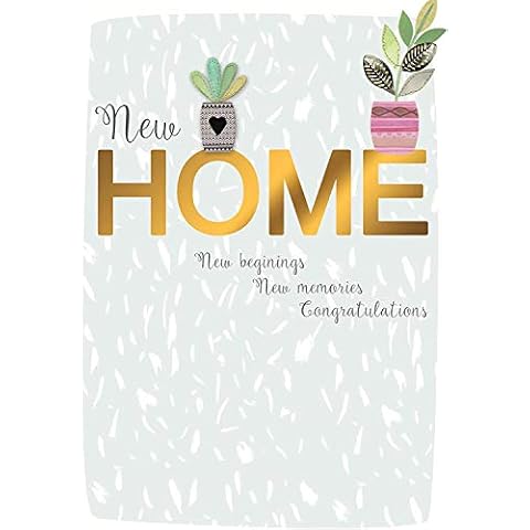 Congratulations New Home Greeting Card Second Nature Just To Say Cards JT196 Cover