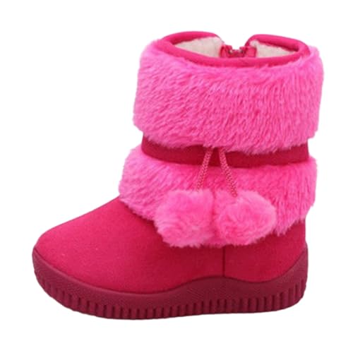 Bottes de combat pour filles en faux cuir avec fermeture éclair latérale