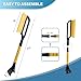 KeFanta Ice Scrapers for Car Windshield, 2 Pack 27'' Snow Removal Brush for SUV and Truck Window, Automotive Winter Accessories