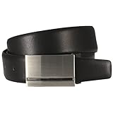 modische Koppelschließe mit Lackstreifen