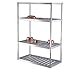 Newage Industrial P2448 Pot and Pan Shelving, 4 Tier, 24" Diameter x 76" Height x 48" Length