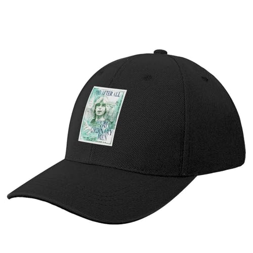 Photo de Casquette de Baseball Richard Wright « Us and Them » Protection UV Solaire Noir Rigide Personnalisé Hommes Chapeaux Femmes