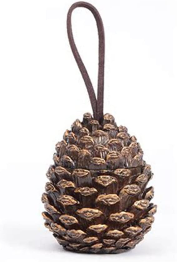 Pine Cone Toothpick Box Home Living Room Toothpick Box with Cover Portable Toothpick