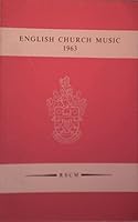 English Church Music 1963: A Collection of Essays B01D1R78I0 Book Cover