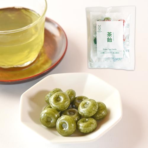 茶飴 1袋50g(3袋/5袋/10袋) 個包装 お茶請け あめ 飴 三股町産 バイオ茶 国産茶葉入り 緑茶粉末使用 緑茶 やさしい味わい 優しい甘さ 職場 配りやすい プチギフト 常備 和 来客 おやつ お菓子 (3袋(50g×3))