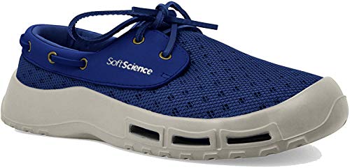 SoftScience Men's Fin Boating/Fishing Shoe, Color: Dark Blue, Size: 10 (MB0005DKB-10)