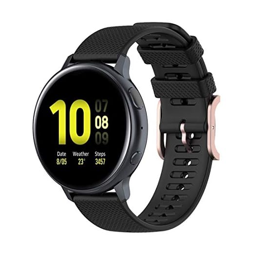 Bexido Armband kompatibelt med Huawei Watch GT2 42 mm/Amazfit GTS/GTS 2/GTS 2e/GTS 2 mini/Amazfit Bip U Pro/Bip S Lite/Bip Lite/Amazfit GTR 42MM,20 mm silikon mjukt ersättningsarmband klockarmband