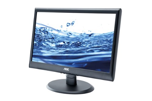 Image of AOC E2450SWH 23.6 Inch 1920 x 1080 Pixels LED Monitor with VGA Port, HDMI Port (Black)