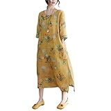 Photo Gallery princess bride abito cheongsam estivo con maniche a 3/4 con stampa in lino, stile vintage, slim fit, con spacco laterale, a12, multicolore, l Photo Gallery princess bride abito cheongsam estivo con maniche a 3/4 con stampa in lino, stile vintage, slim fit, con spacco laterale, a12, multicolore, l