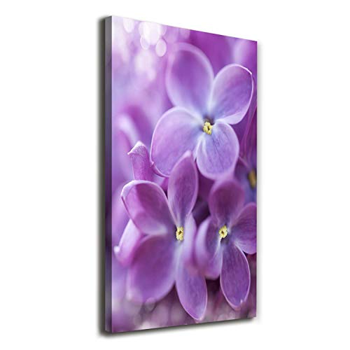Image sur Toile fleurs et plantes violettes 60x120 tableau décoratif salon Tulup