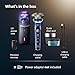Philips Norelco Shaver i9000 Prestige Ultra, Wet & Dry Electric Shaver, Adriatic, SenseIQ Pro Technology, Triple Lift & Cut System, 360 Rotating NanoTech Precision Blades, Precision Trimmer, XP9401/92